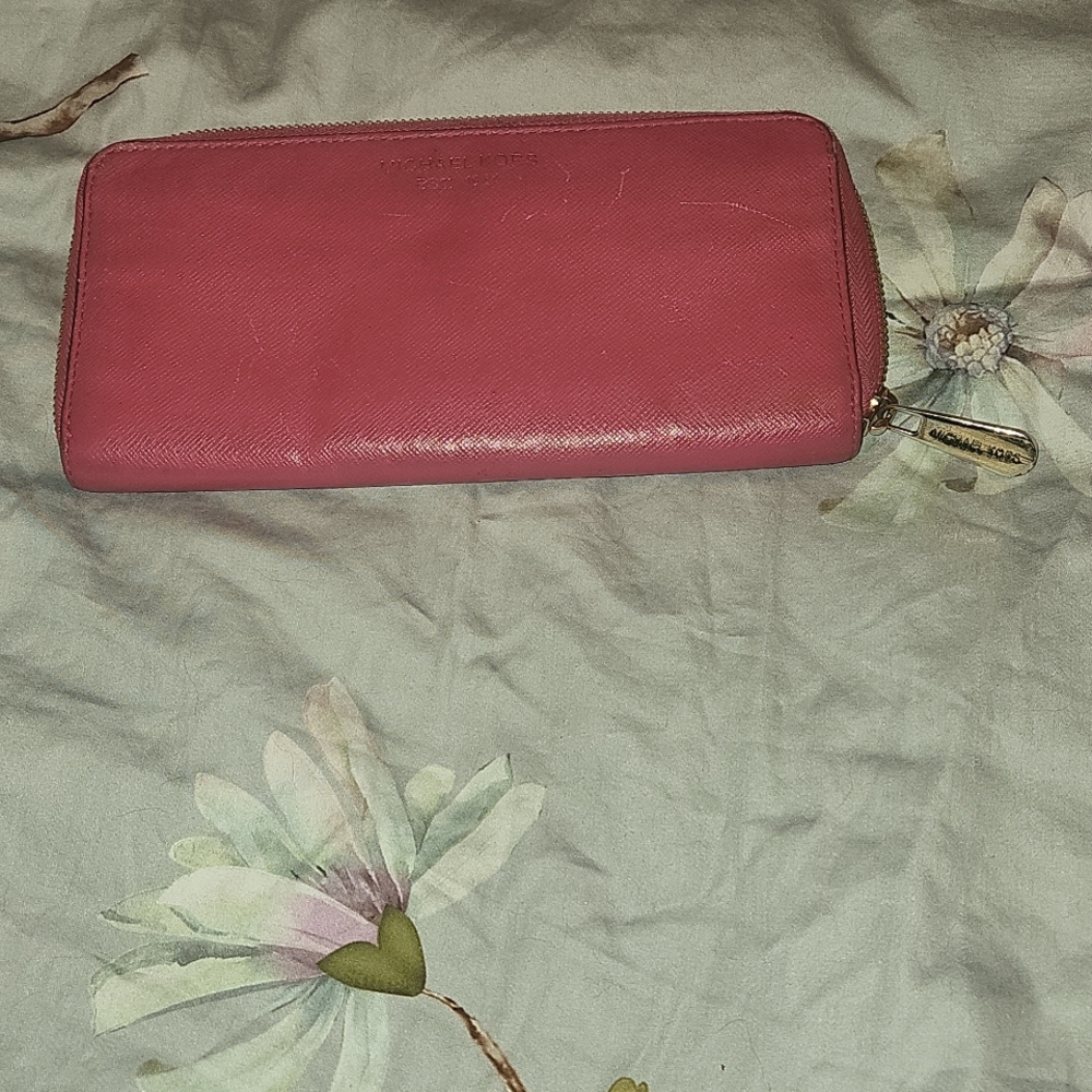 Pink Michael Kors Wallet